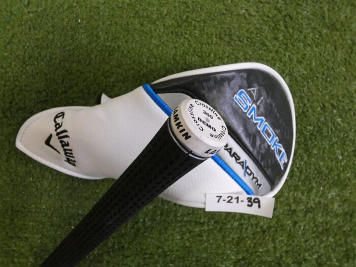 Callaway Paradym Ai Smoke 18* Left Hand 3 Hybrid Cypher 70 6.0 Stiff w Headcover