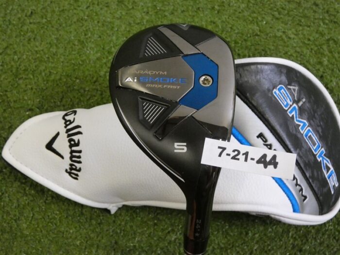 Callaway Paradym Ai Smoke Max Fast 24* Womens 5 Hybrid Eldio 40 Ladies w HC Mint