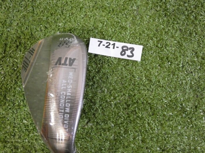 TaylorMade Milled Grind Hi-Toe 4 RAW 58* 11* Lob Wedge ATV Grind DG Steel New