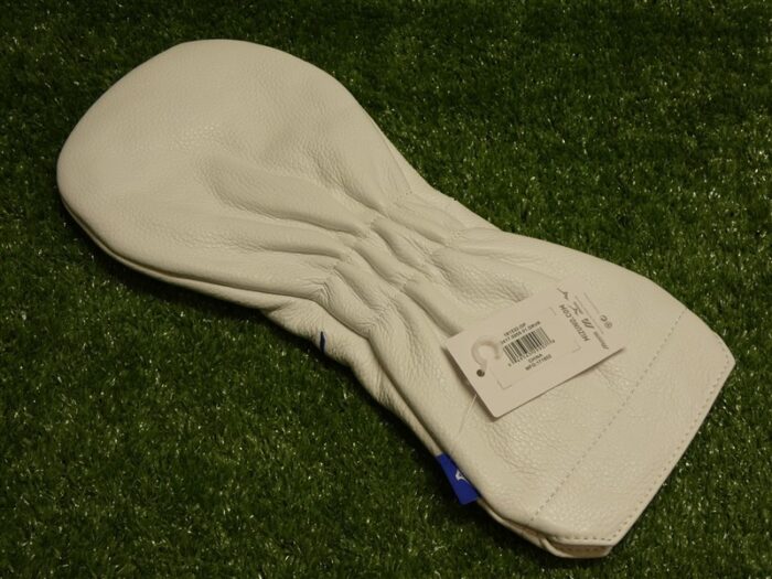 Mizuno Runbird Staff Leather Driver Headcover White/Blue New