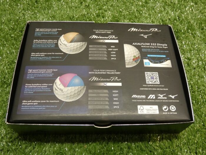 Mizuno Pro X White Golf Balls 6 Dozen No Logos New