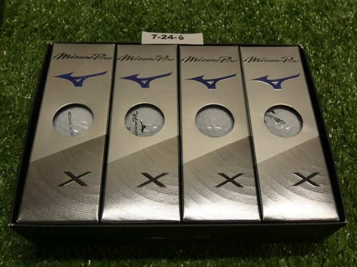 Mizuno Pro X White Golf Balls 6 Dozen No Logos New