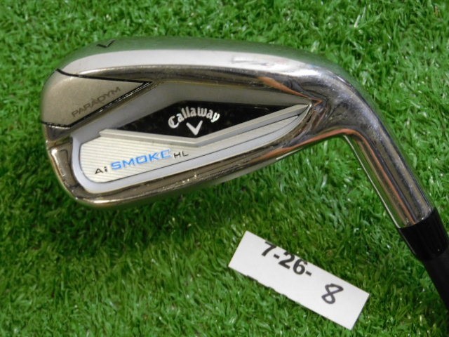 Callaway Paradym Ai Smoke HL 7 Iron Cypher 60 5.5 Regular Graphite