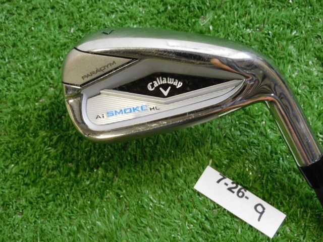 Callaway Paradym Ai Smoke HL 7 Iron Cypher 60 5.5 Regular Graphite