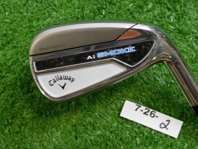 Callaway Paradym Ai Smoke 7 Iron Elevate MPH 95 Regular Steel Excellent