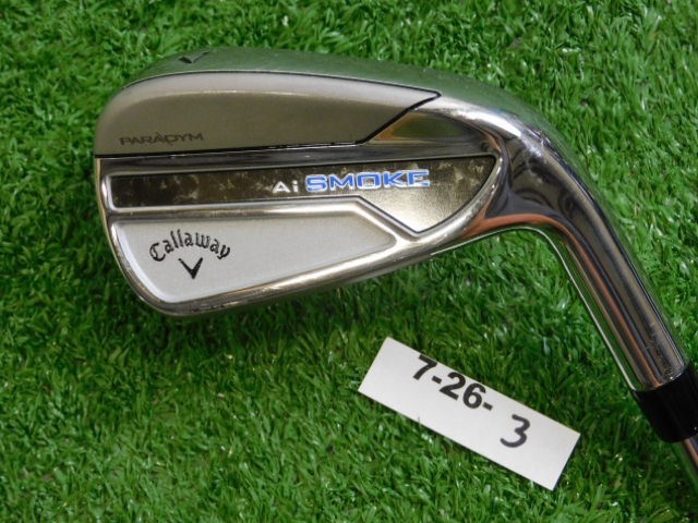 Callaway Paradym Ai Smoke 7 Iron Elevate MPH 95 Regular Steel