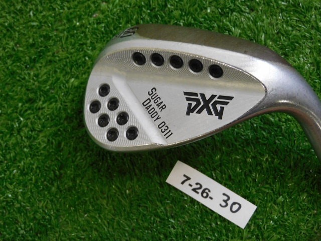 PXG 0311 Sugar Daddy Milled 60* 09* Lob Wedge Stiff Steel with Midsize Grip