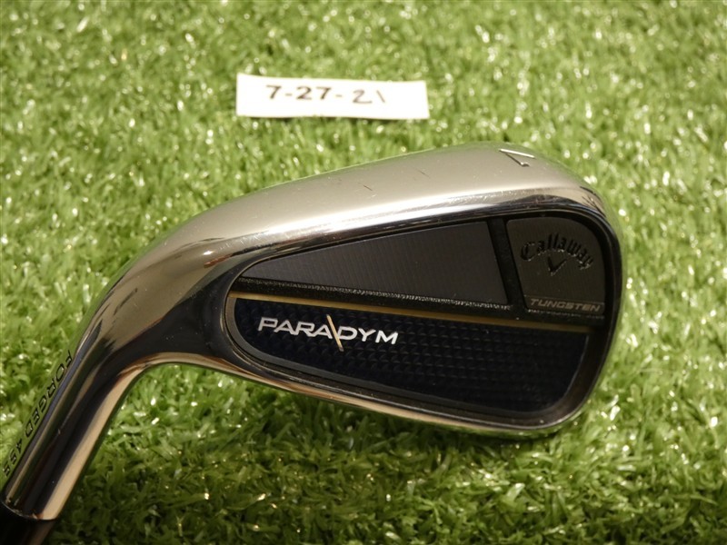 Callaway Paradym Left Hand 7 Iron Elevate MPH 95 Regular Steel