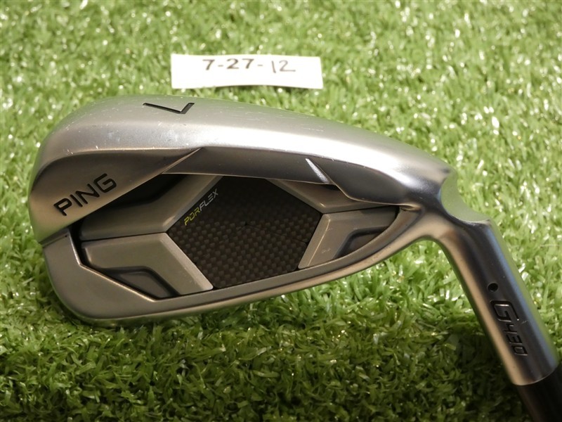 Ping G430 7 Iron AWT 2.0 Stiff Steel Black Dot Excellent
