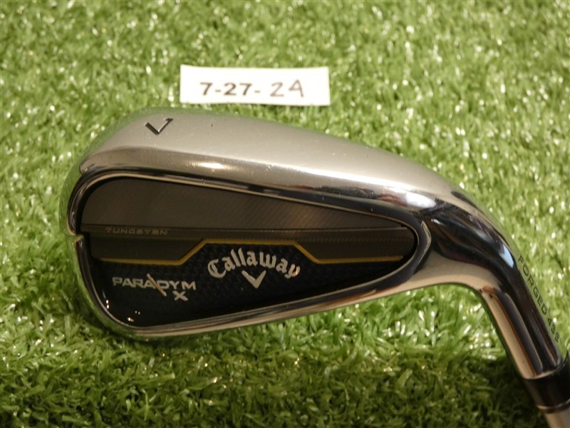 Callaway Paradym X 7 Iron Aldila Ascent 50 A Senior Graphite