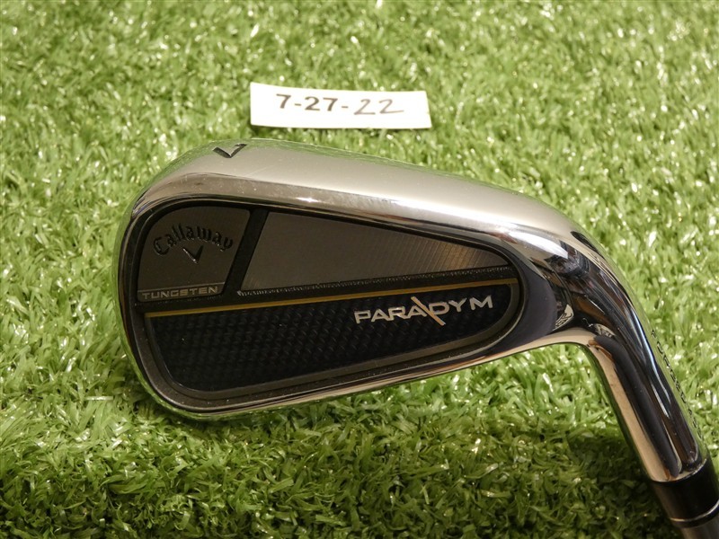 Callaway Paradym 7 Iron HZRDUS 65g 5.5 Regular Graphite Excellent