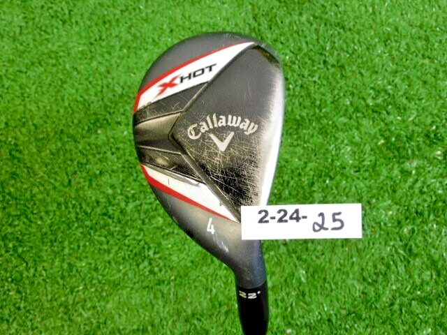 Callaway X Hot 22* 4 Hybrid ACCRA 50i Senior Graphite Undersize 40″