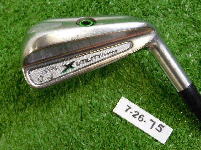 Callaway X Utility Prototype Forged 18* Iron Hybrid Tour G 95 Stiff Graphite 40″
