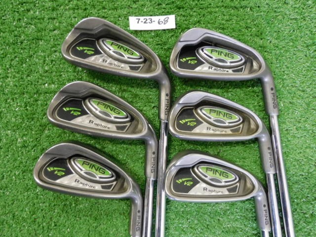 PING Rapture V2 Irons 5-W AWT Regular Steel Black Dot
