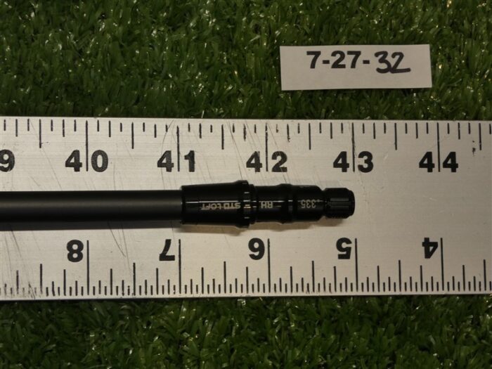 TaylorMade HZRDUS Smoke Black 60g 5.5 Regular 3 Wood Shaft 42.75″ Mint