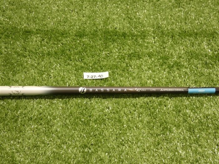 TaylorMade Mitsubishi Bassara E 42 x5ct Lite Senior 5 Wood Shaft 41.5″ Excellent