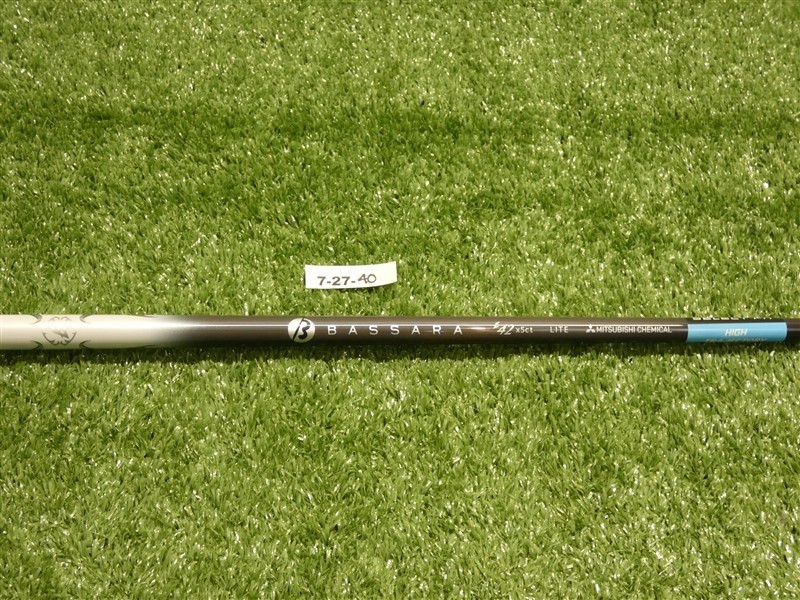 TaylorMade Mitsubishi Bassara E 42 x5ct Lite Senior 5 Wood Shaft 41.5″ Excellent