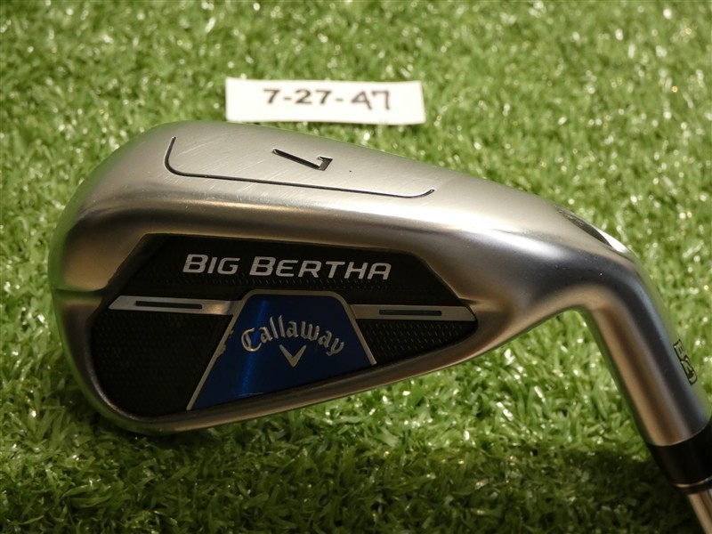 Callaway B21 Big Bertha 7 Iron KBS Max CT80 Regular Steel Excellent