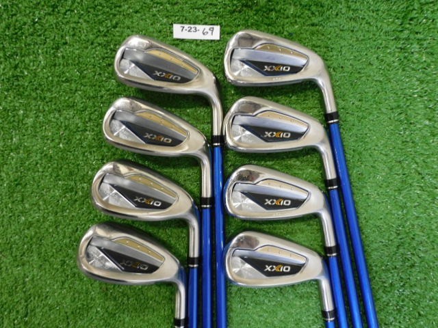 XXIO 13 Irons 5-P, A & S MP-1300 47g 3322 Regular Graphite with Midsize Grips