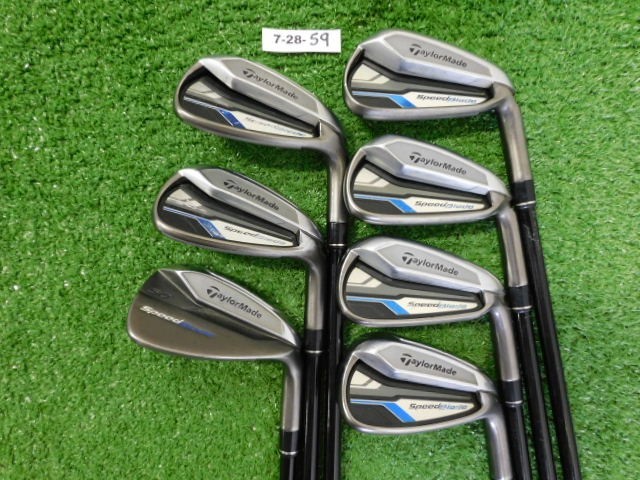 TaylorMade SpeedBlade Irons 5-P & A Velox-T 65g Regular Graphite