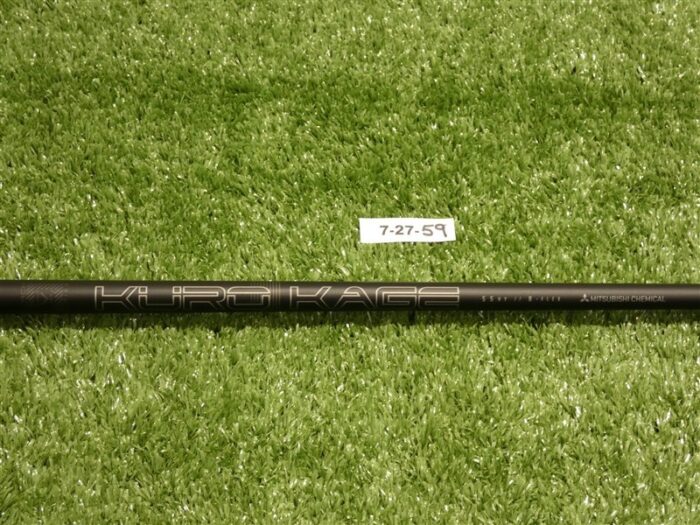 Titleist Mitsubishi KuroKage Black 5th Gen 55 Regular Hybrid Shaft 39.5″ Mint
