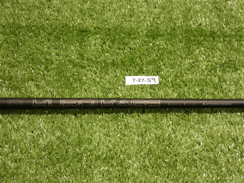 Titleist Mitsubishi KuroKage Black 5th Gen 55 Regular Hybrid Shaft 39.5″ Mint