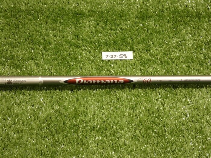 Titleist Mitsubishi Diamana M+ 60 Lite Senior Hybrid Shaft 39″ Excellent