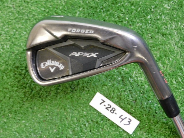 Callaway Apex Smoke 19 Forged 7 Iron AMT Red R300 Regular Steel 2* Flat