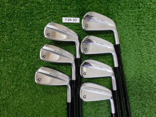 TaylorMade 2025 P790/2024 P770 Mixed Irons 4-P Ventus TR Blue 7 Stiff Graphite