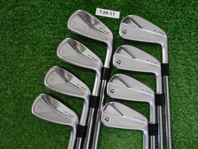 TaylorMade 2023 P7MC/P770 Forged Mixed Irons 3-P DG 105 X Extra Stiff Steel