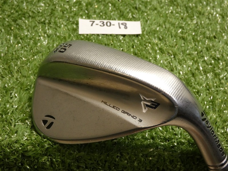 TaylorMade MG3 Chrome 50* 9* Gap Wedge SB KBS TGI 100 Extra Stiff Graphite