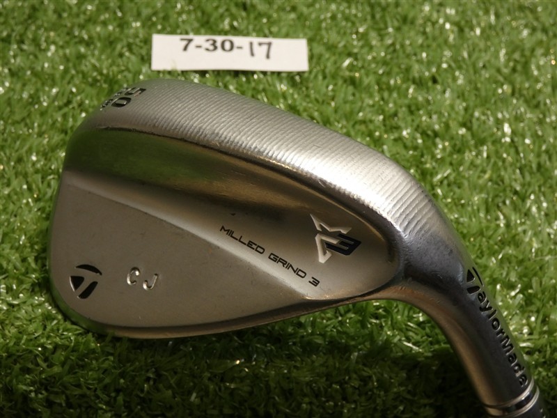 TaylorMade MG3 Chrome 50* 9* Gap Wedge SB KBS TGI 110 Extra Stiff Graphite
