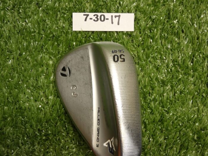 TaylorMade MG3 Chrome 50* 9* Gap Wedge SB KBS TGI 110 Extra Stiff Graphite