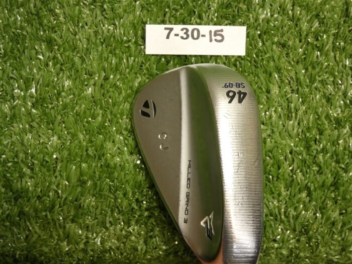 TaylorMade MG3 Chrome 46* 9* Pitching Wedge SB KBS TGI 110 Extra Stiff Graphite
