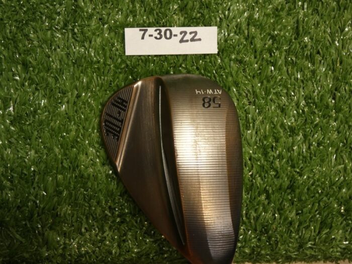 TaylorMade Milled Grind Hi-Toe 4 RAW 58* 14* Lob Wedge ATW Grind DG 115 Steel