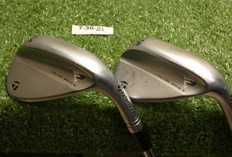 TaylorMade MG3 Chrome 54/58* 13/12* Sand/Lob Wedge Set DG S400 Stiff Steel Mid