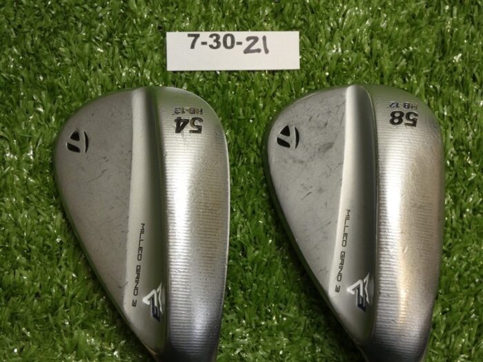 TaylorMade MG3 Chrome 54/58* 13/12* Sand/Lob Wedge Set DG S400 Stiff Steel Mid