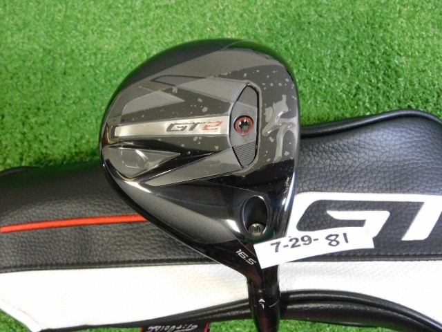 Titleist GT2 16.5* 3/4 Wood Denali Red 60g 5.0 Senior Graphite w Headcover New
