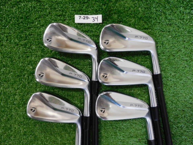 TaylorMade 2020 P770 Irons 5-P KBS Tour TGI 110 X Extra Stiff+ Graphite Mid +.5″