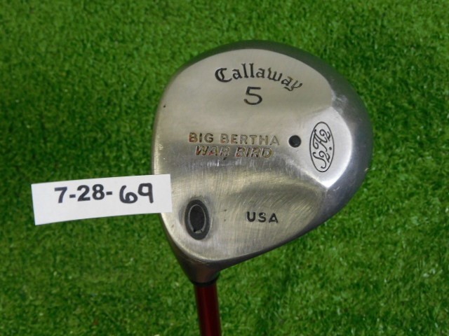 Callaway Big Bertha Warbird Left Hand 5 Wood Senior Graphite