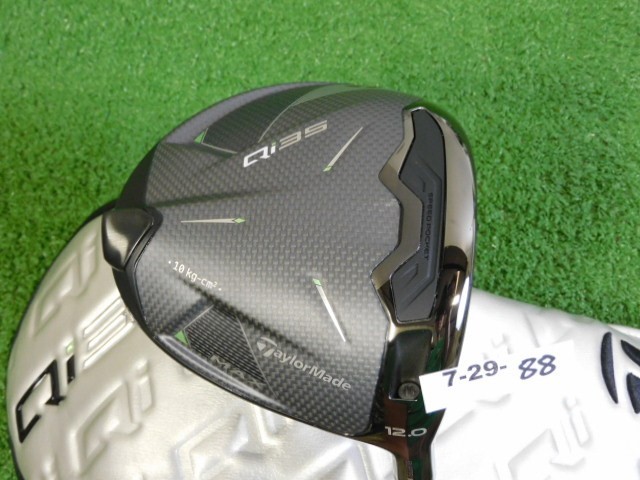 TaylorMade 2025 Qi35 Max 12.0* Driver Cypher 40 5.0 Senior w HC Jumbo Grip Mint
