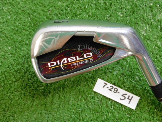 Callaway Diablo Forged 5 Iron KBS Tour Regular Steel 2* Flat