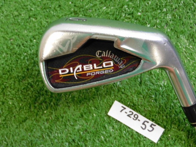 Callaway Diablo Forged 6 Iron KBS Tour Regular Steel 2* Flat