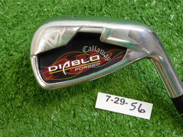 Callaway Diablo Forged 7 Iron KBS Tour Regular Steel 2* Flat
