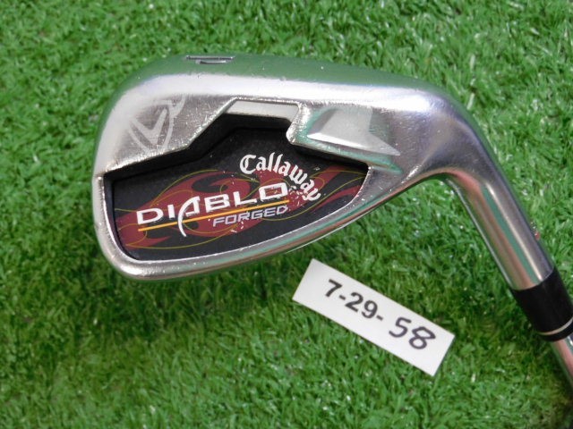 Callaway Diablo Forged 45* Pitching Wedge KBS Tour Regular Steel 2* Flat