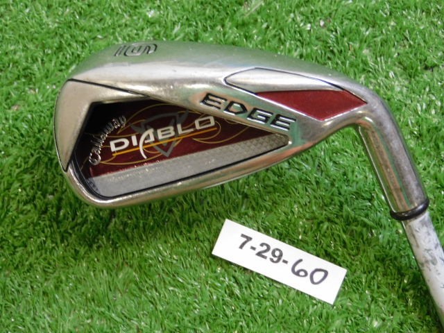Callaway Diablo Edge 6 Iron Uniflex Steel 2* Upright +.5″