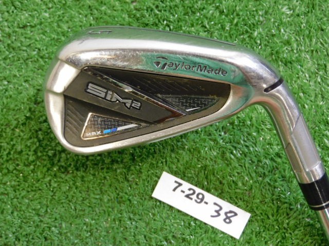 TaylorMade SIM2 Max 5 Iron KBS Max MT 85 Stiff Steel +.5″