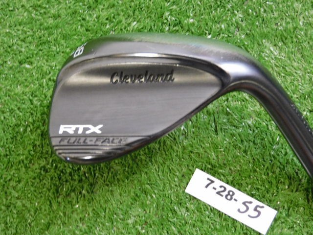 Cleveland RTX Full Face Black Satin 58* 9* Lob Wedge DG Tour Spinner Steel