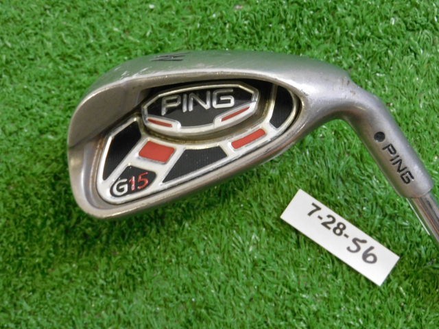 PING G15 45* W Pitching Wedge AWT Stiff Steel Black Dot