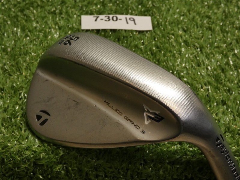 TaylorMade Milled Grind 3 MG3 Chrome 56* 12* Sand Wedge SB DG S200 Steel